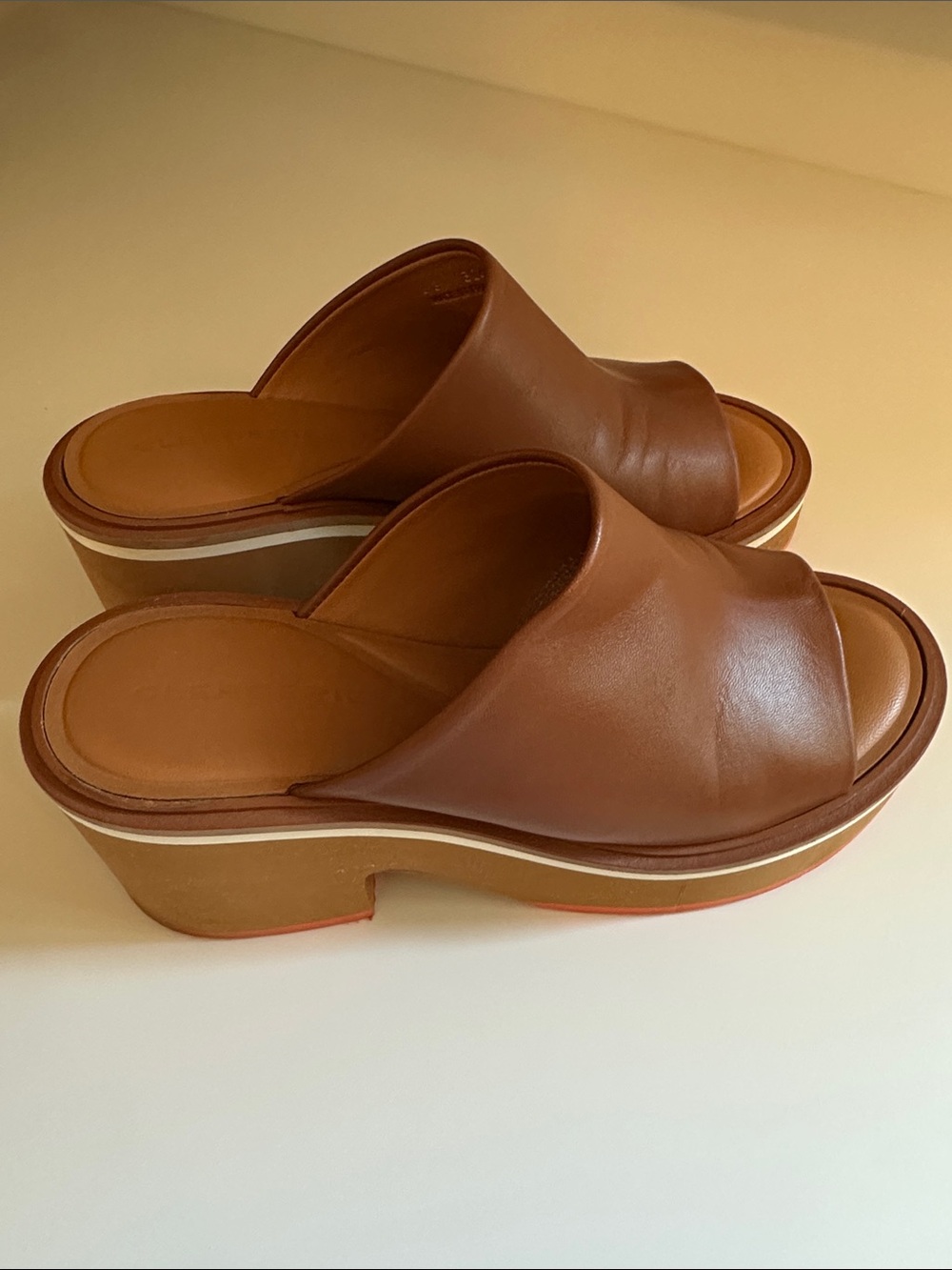 Robert Clergerie barely worn platforms